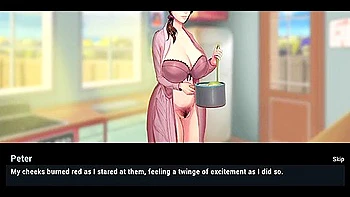 Bete In House In When Fater Was Not Present In Summertime Saga With Car Toon