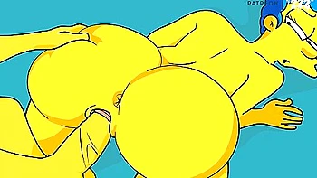 The Simpsons Homer And Marge Porn Video - Car Toon