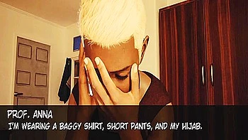 University Professor Anna Attract With Affrican Student 18+ Part1