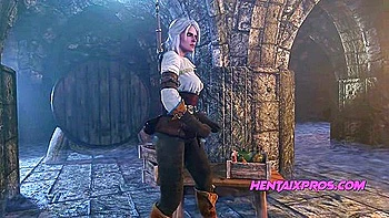 Ciri Takes On A Hard Contract And Falls Into A Big Trap - 3d Animation - A Witcher Parody - Car Toon