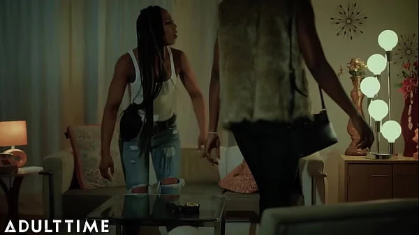 ADULT TIME Misty Stone and Sizi Sev on Lesbian Scissoring Mission