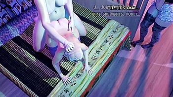 Stepdaughter Masturbates While Watching Futa Stepmom And Her Best Friend Have Sex