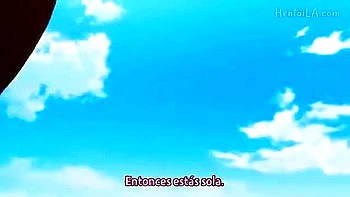 She takes out her tits and sucks it deep into her throat and cums inside her at the end.