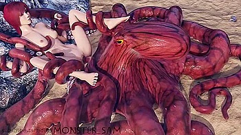 Tentacles On The Beach