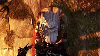 Gorgeous Elf Warrior Whore And Draugrs Petrified Dick 1