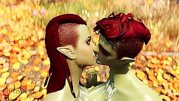 Two Step sisters Orc And A Big Futa Cock Of A Warrior Lioness 2