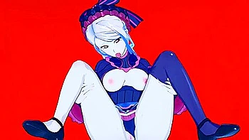 Overlord - Shalltear Fucks In A Church