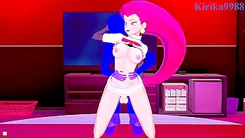 Pokemon - Jessie Fucks In A Love Hotel