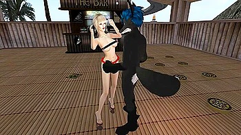 Human Female And Furry Fox Intro(dance)