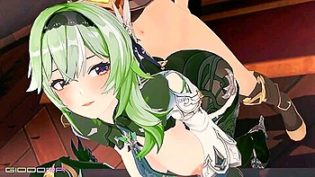 Eula Lawrence Genshin Impact Hentai Doggystyle Sex And Blowjob Big Boobs Girl Mmd 3d Green Hair Color Edit Smixix