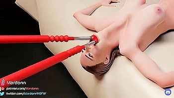 Clarissa Deepthroat Double Dildo [mardonn]