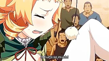 Busty princesses are penetrated one after another by men and monsters and creampied in front of everyone