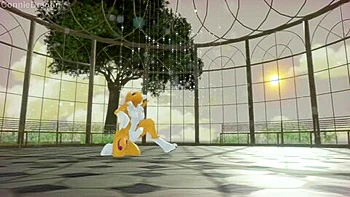 Renamon Dancing The Baddest