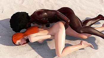 Wbp166 - Double-teamed At California Beach