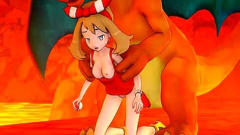 May And Charizard - Doggy Style