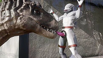 Dolphin Dino Oral Sex