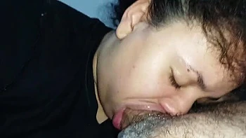 Deusa De Ebano Deep Throat Blowjob - Spit Dripping Face Fuck POV