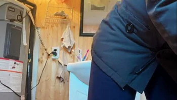 Petite Hana Cute Asian Teen Pissing Pussy View From Behind