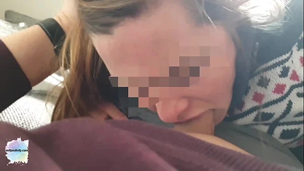 Blowjob, deepthroat and cum in mouth of sweet teen - ENFJandINFP