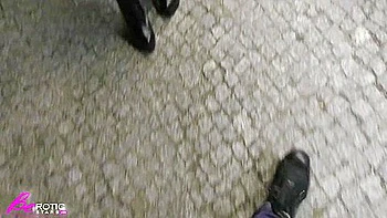 Extreme Anal Slut Fucked In Public At The Bus Station And Used As Cum Dump