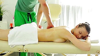 Teen 18+ Whore Angelica Turns Her Massage Sesh Into A Drilling Sesh!