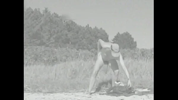 Huge flaccid cock - East German nude beach