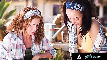 Married Petite Alexis Tae Has Passionate Secret Affair With Redhead Handywoman Lumi Ray