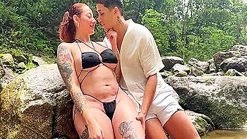 Outdoor Fucking With A Horny Big Ass Redhead - Milan Rodriguez & Devil Khloee 17 Min