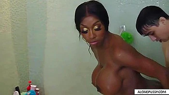 Hot Ebony Stepmom Incredible Xxx Clip