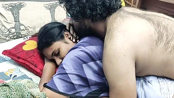 Desi Malayali Couple Hot Ass Kiss Romance In Nighty