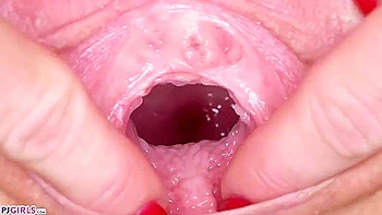 Solo Blonde Masturbating & Stretching Pussy - Euro Babe