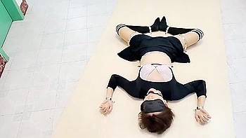 Cute Teen 18+ Girl Enjoys Foot Fetish