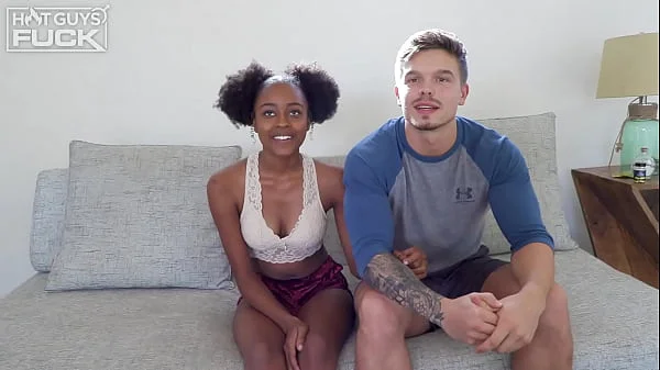 Ebony Babe Destiny Treats Raphael By Shoving His Cock Down Her Throat!