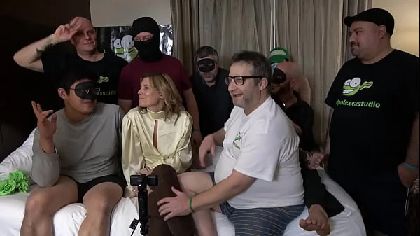 MRS DAWSON BEFORE HER GANGBANG GOING OVER WHAT THE GUYS ARE ALLOWED TO DO