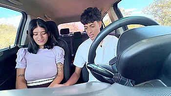 I Take Advantage Of The Fact That My Friends Wife Is A Slut And I End Up Fucking Her In The Middle Of Nowhere While My Friend Is Going Out