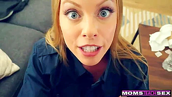 Hot Officer Milf Brittney Amber Enforces Rules Taking Stepsons Cock Into Her Own Hands