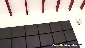 Latina Sucking Cock On Her Knees