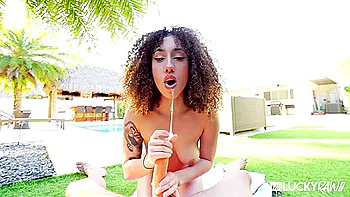 Is A Sexy Brunette Slut - Kira Perez