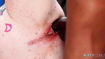 Peach - Redheaded Hotwife Gets Bbc Tag-teamed