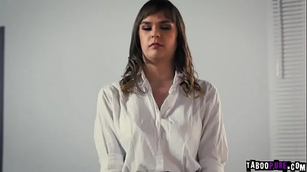 Olive Glass watches as her husband fucks her assistant