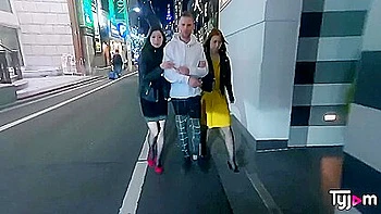 Japanese Mona Ayami And Tsubaki Kato Hard Fucked By A French Cock In A Love Hotel