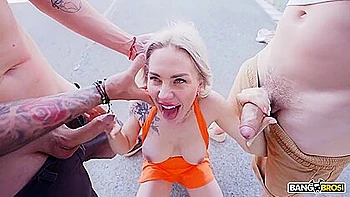 Angie Lynx, Papi Rodriguez, Yeri Blue From C Gate To Back Gate!