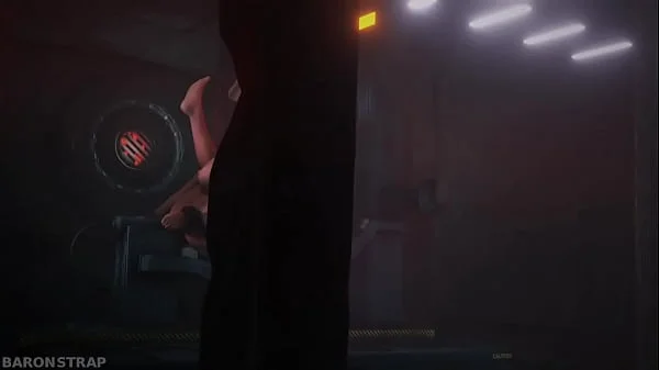 Lara Croft in the Orgasm Machine