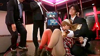 Horny Japanese model Mizuki in Crazy Gangbang JAV clip