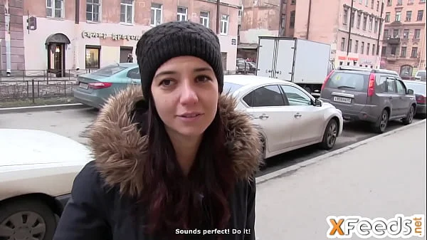 Horny girl forgets about shyness during a hardcore casting