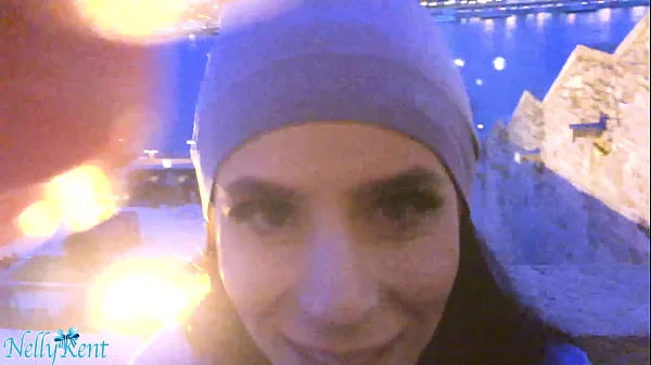 For REAL! we got caught doing a public blowjob