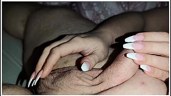 I Spoiled His Balls With My Long French Nails