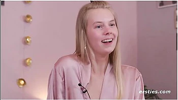 Intimate Sensuality With Blonde Jolien In Sexy Lingerie