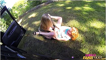 Princess Paris And Rebecca More In Two Lesbians Go Hardcore With A Double Ended Dildo