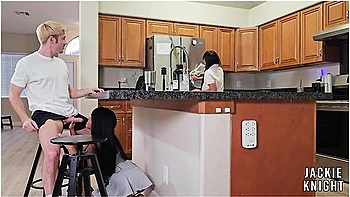 My Girlfriends Sister Slipped It In Right In Front Of Her Ft Ember Snow